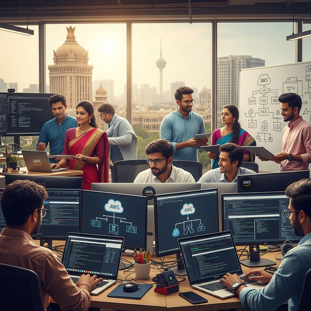 aws web development bangalore