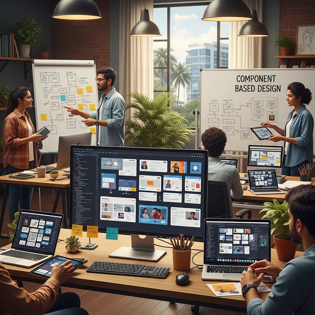 component based web design bangalore