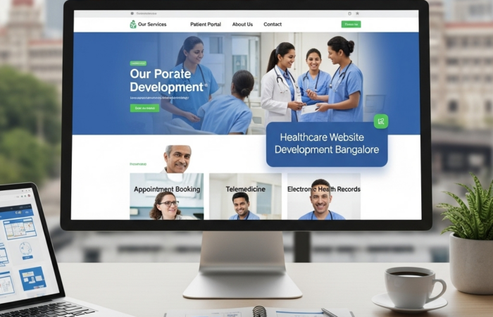 healthcare website development bangalore