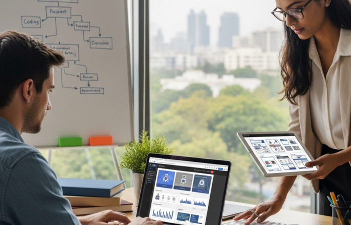 healthtech website development bangalore