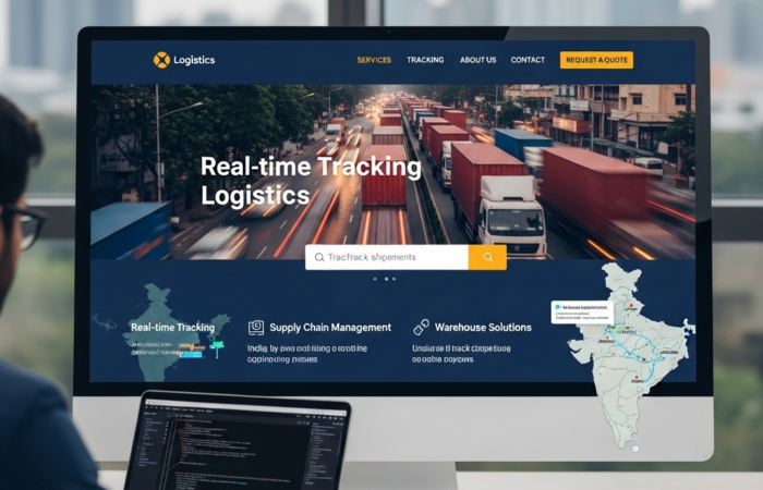 logistics website development bangalore