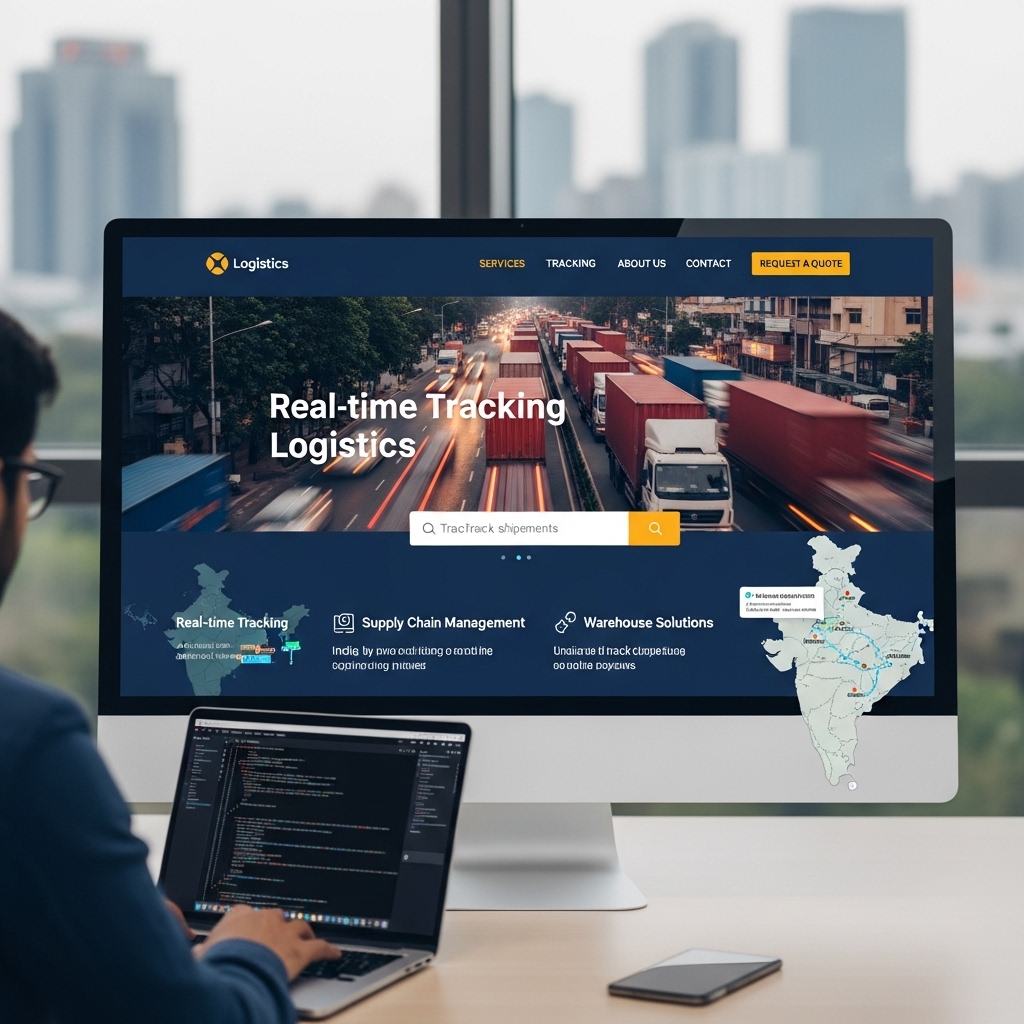 logistics website development bangalore