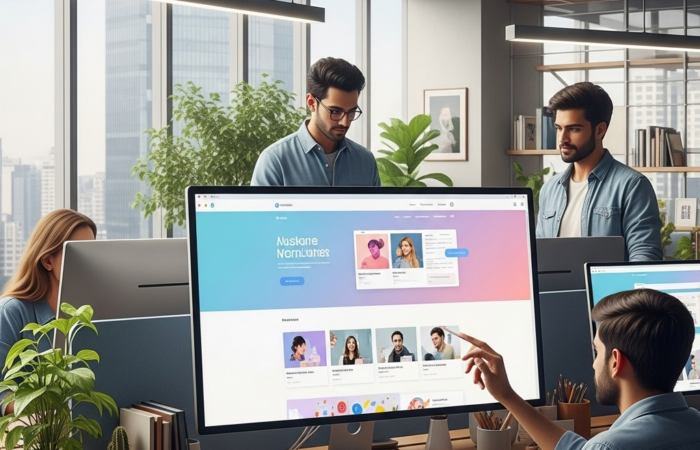 modern website design bangalore