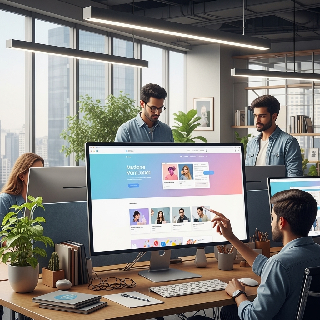 modern website design bangalore