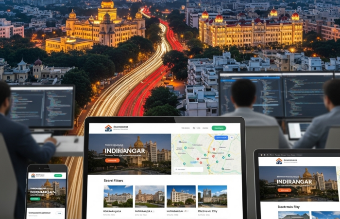 real estate website development bangalore
