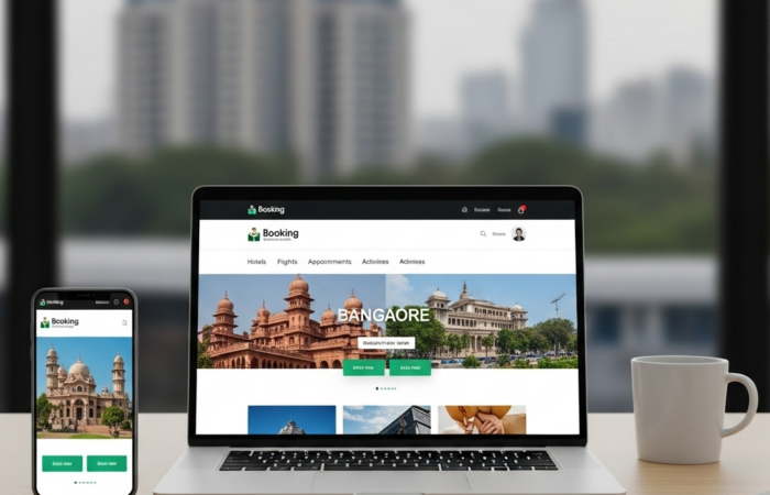 booking website development bangalore