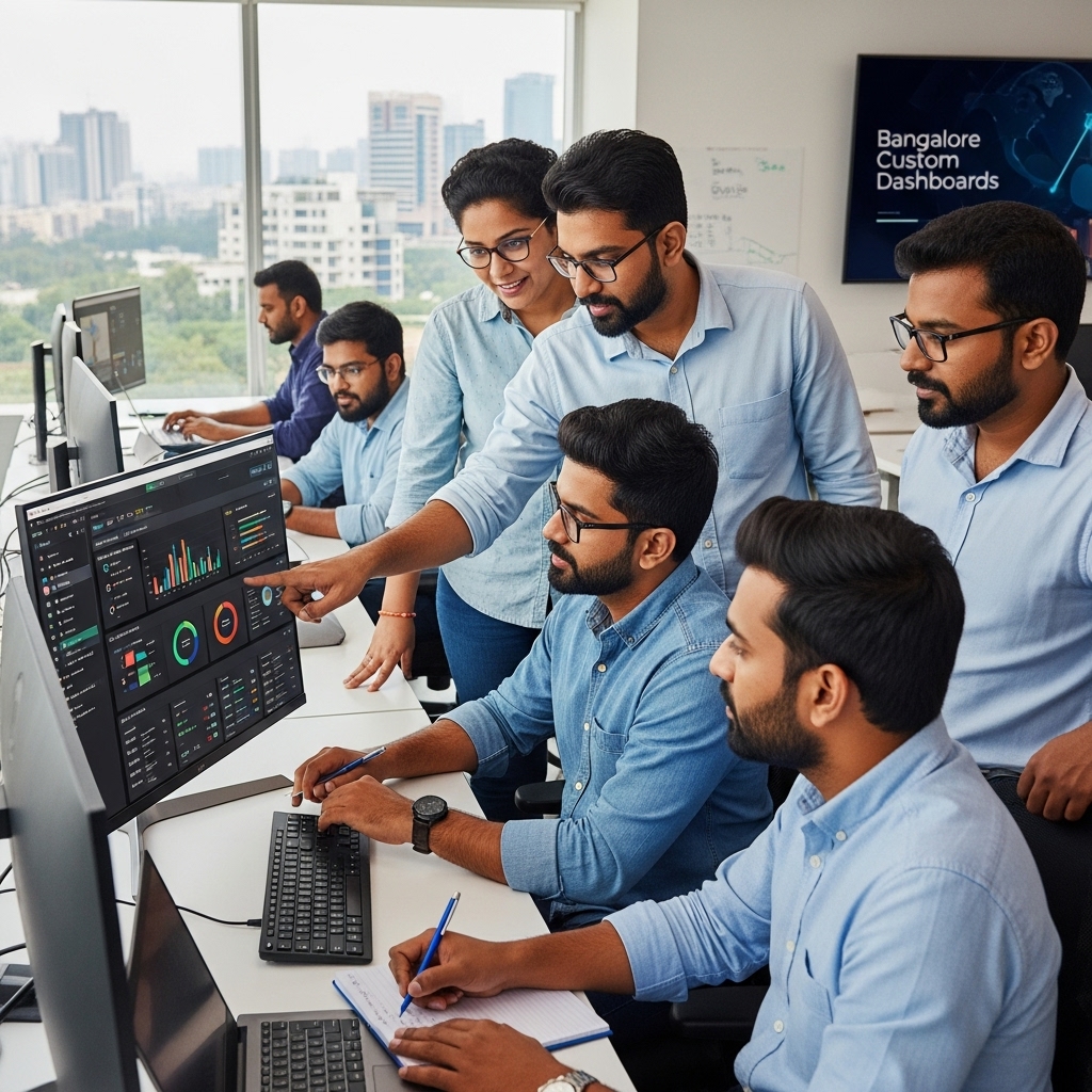 custom dashboard development bangalore