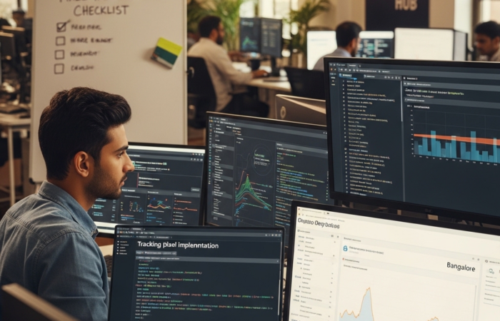 tracking pixel implementation bangalore