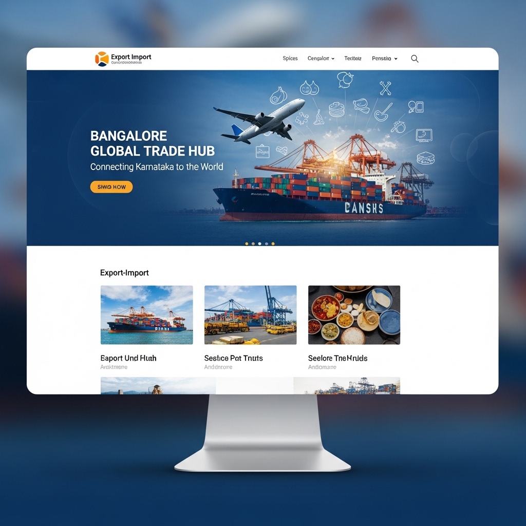 export import website bangalore