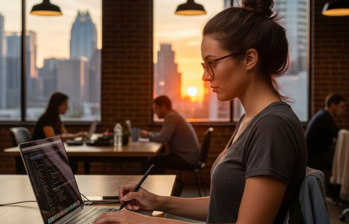 freelance web developer usa