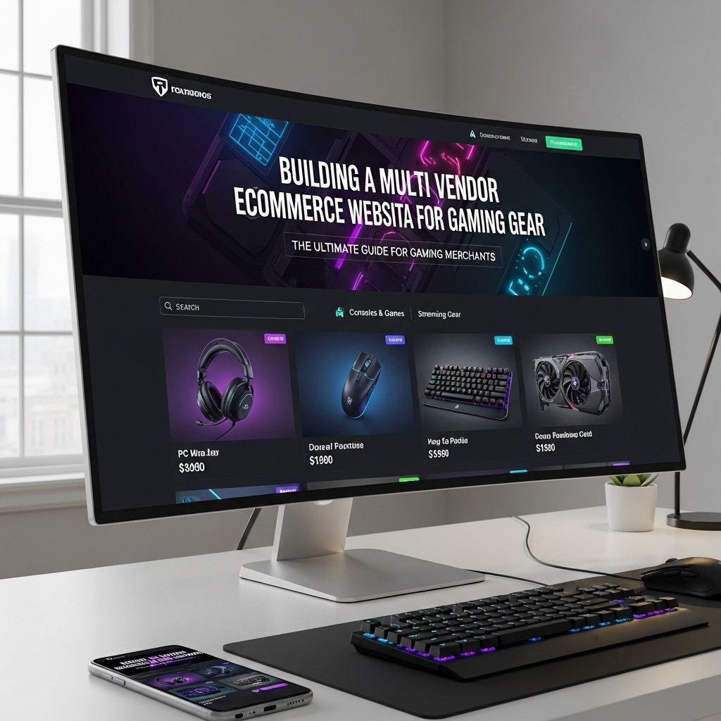 Building a Multi Vendor Ecommerce Website USA for Gaming Gear