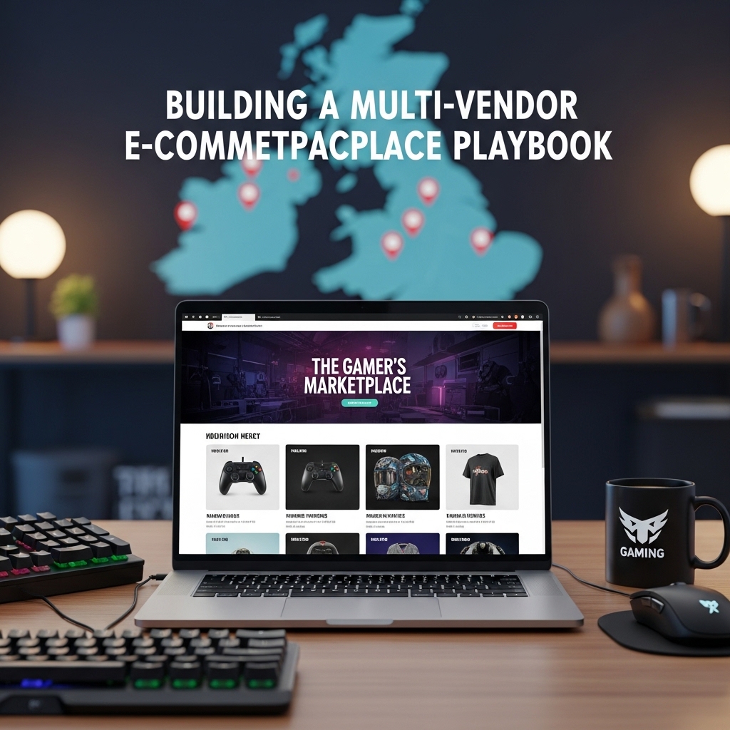 Building a Multi Vendor Ecommerce Website UK for Gaming Merch