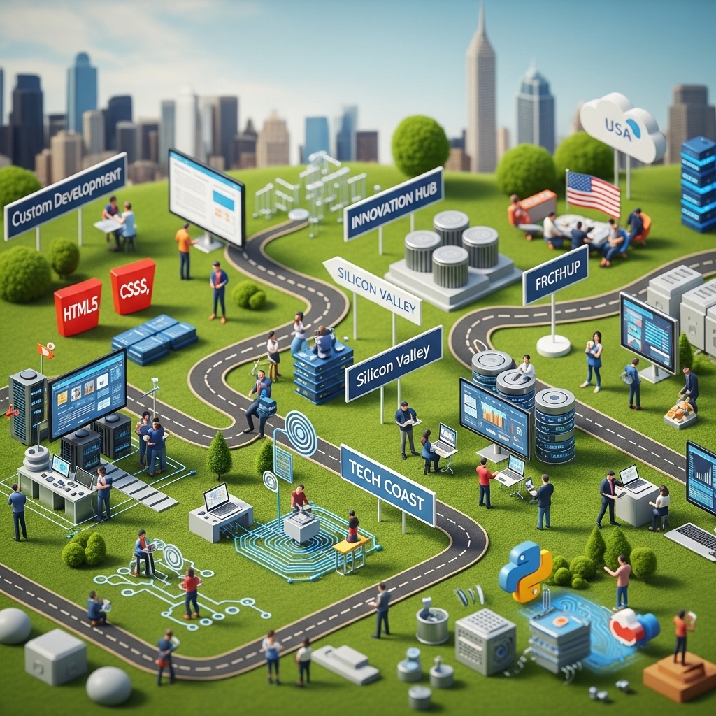 The Playfield of Custom Development in the States