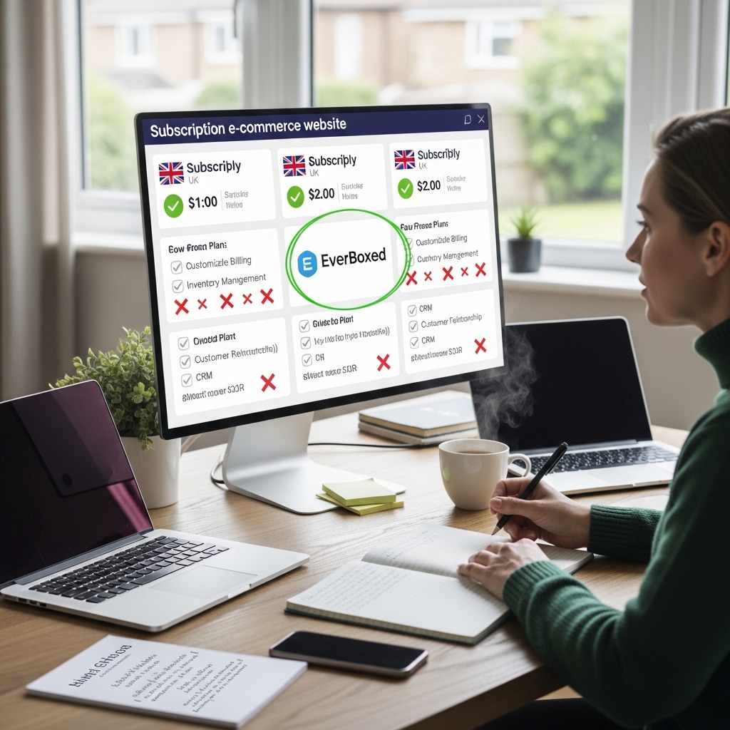Choosing the right subscription ecommerce website uk service