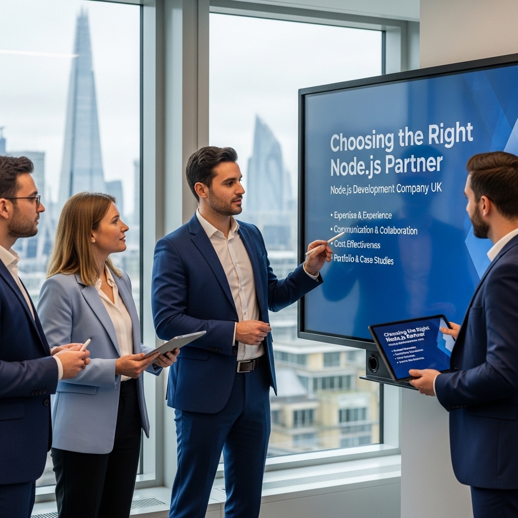 Choosing the Right Node.js Partner in Britain