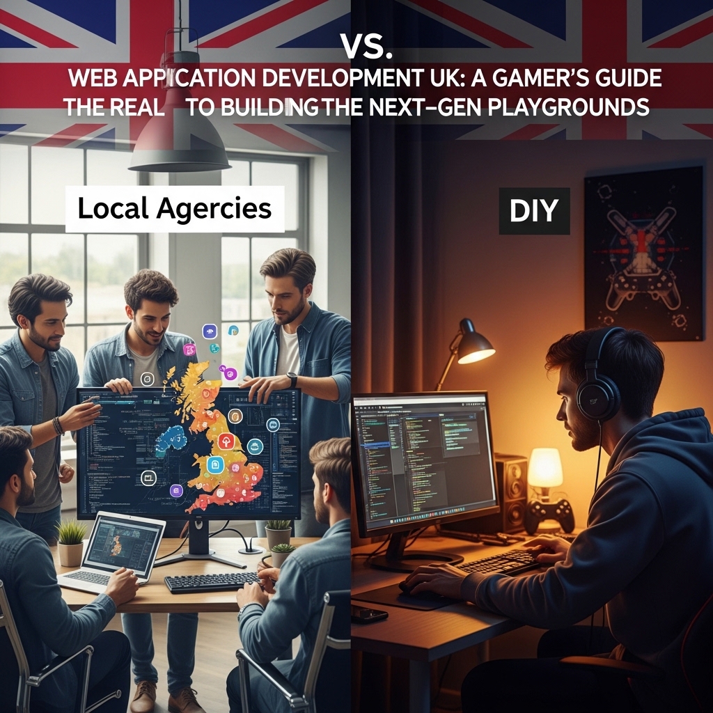 Local Agencies vs. DIY: The Real Deal for web application development uk
