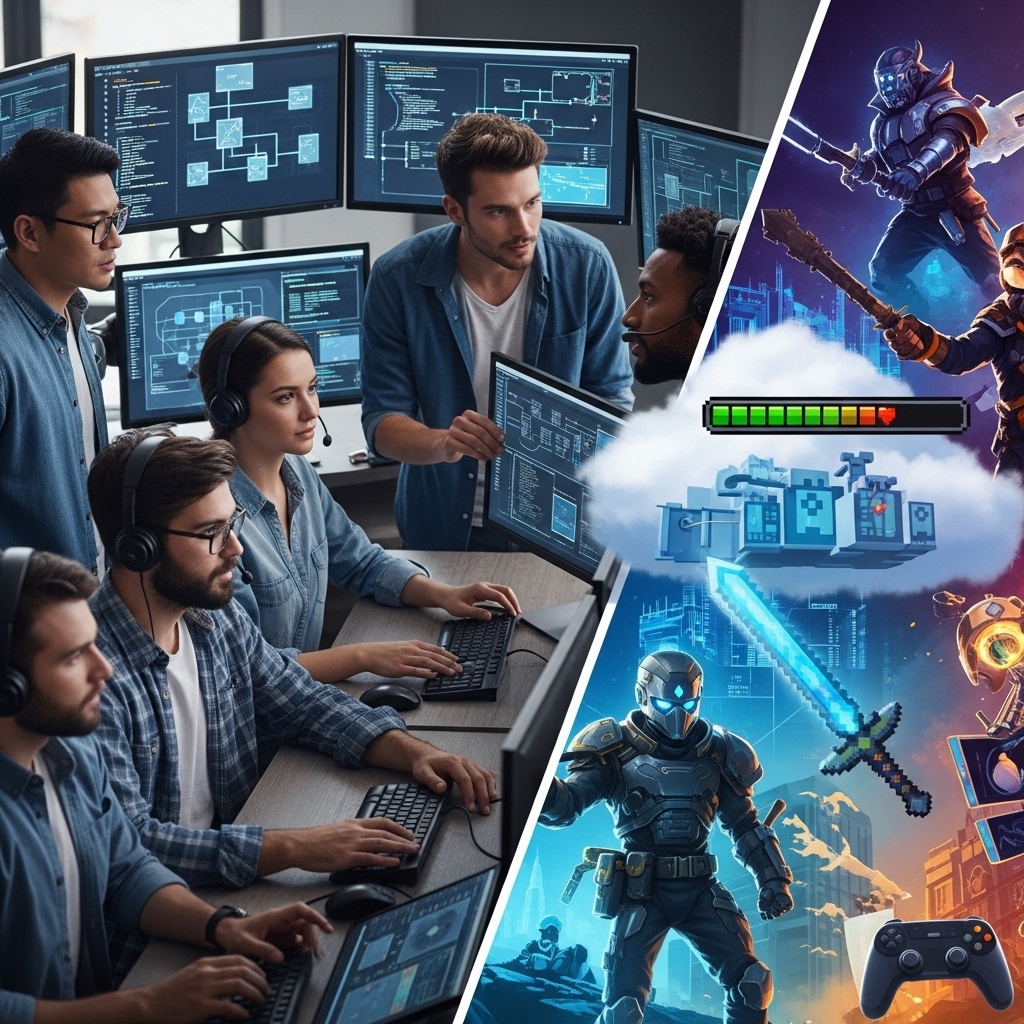 cloud web application development usa: The Gaming Edge