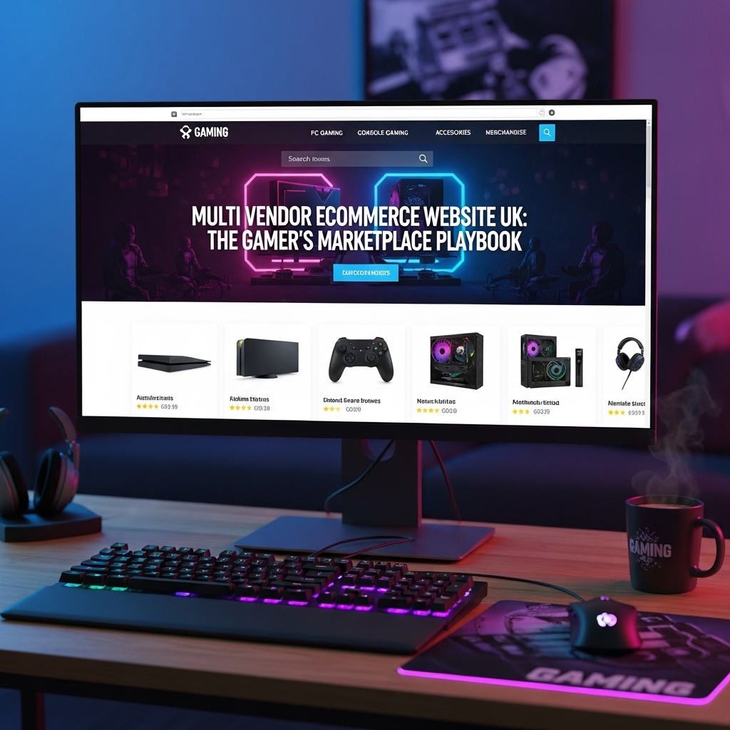 Multi Vendor Ecommerce Website UK – Why Gamers Love It