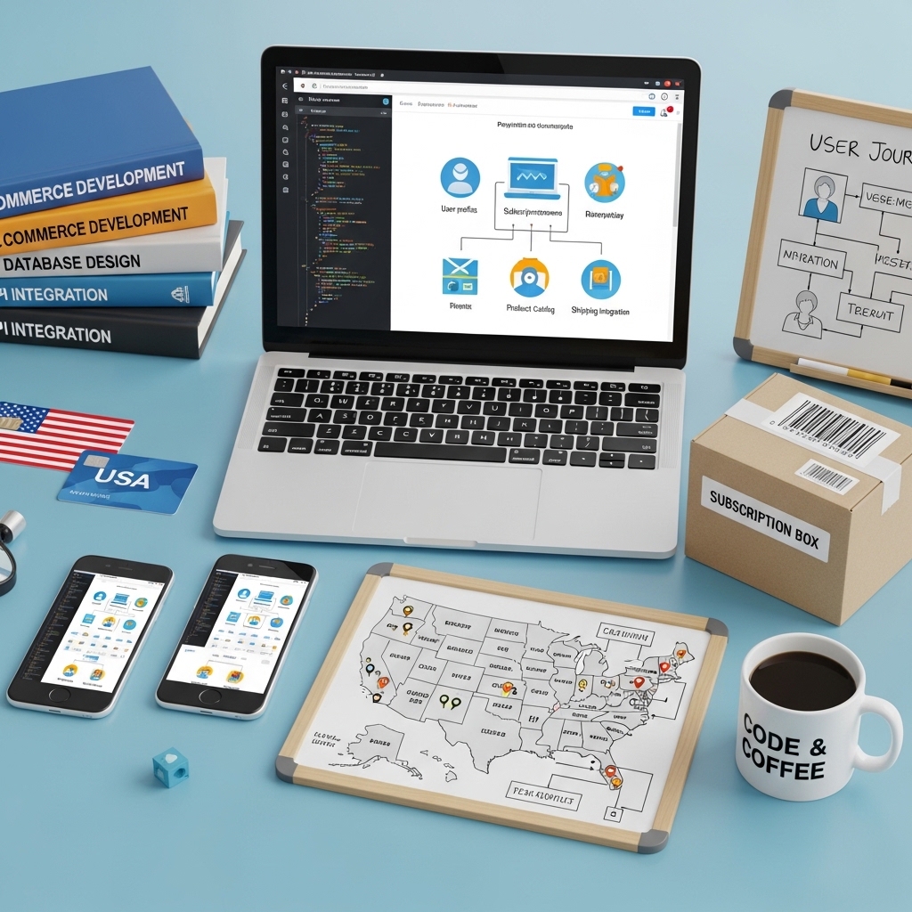 Main Section 2: Building a Subscription Ecommerce Website in the USA – Technical Deep Dive