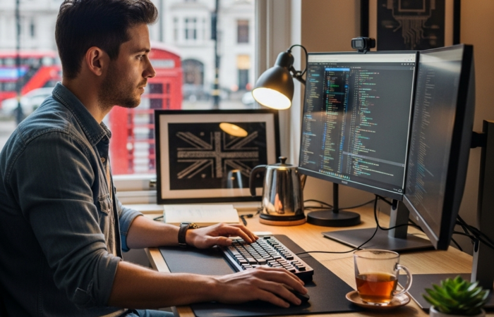 freelance web developer uk