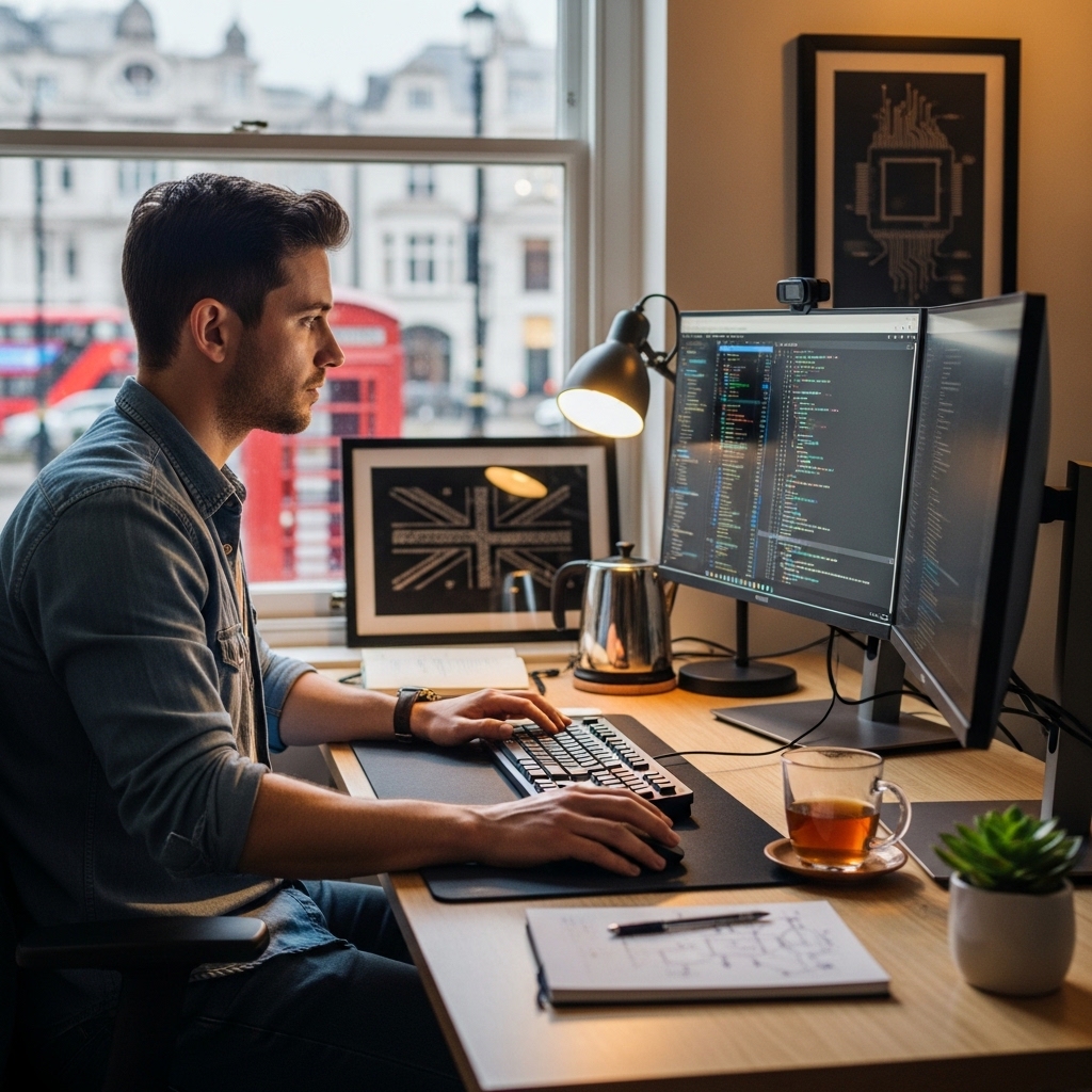 freelance web developer uk