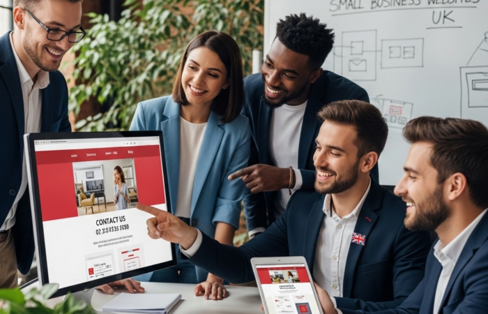 small business website development uk