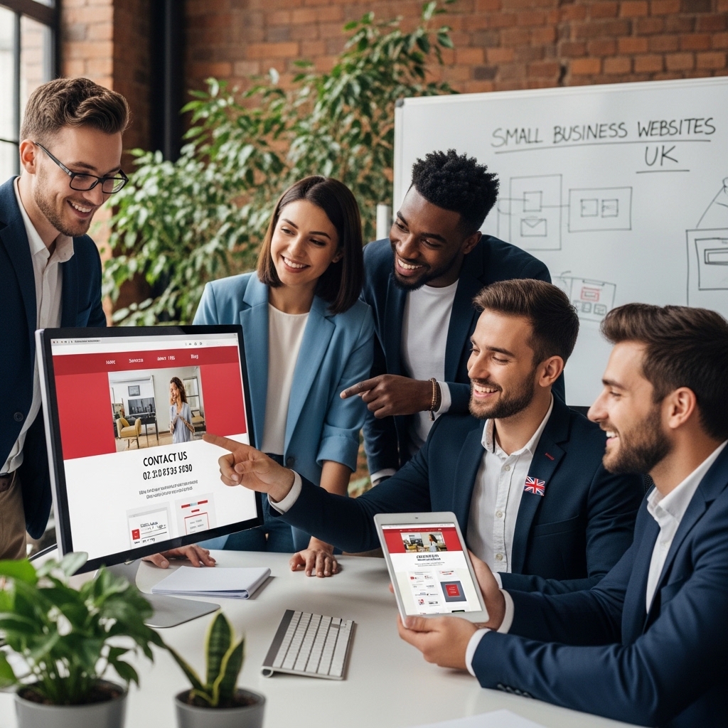 small business website development uk