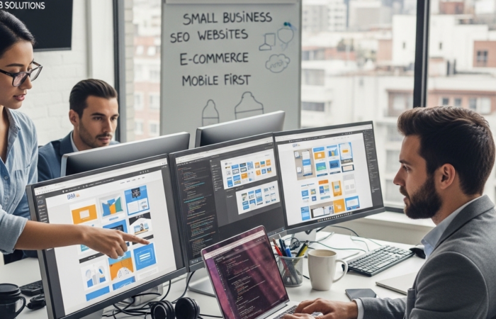 small business website development usa