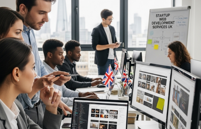 startup web development services uk