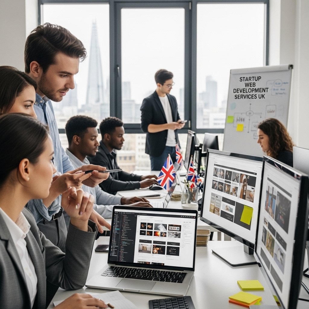 startup web development services uk